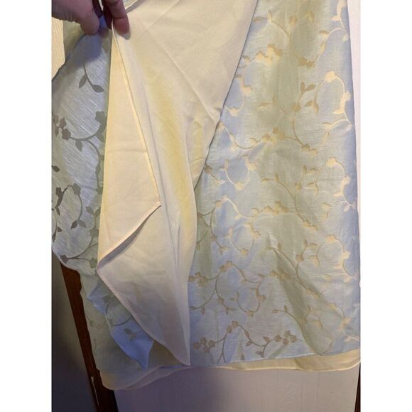 NWOT J. Jill Linen Blend Floral Cut Out A-Line Maxi Skirt  Size 12 - Picture 4 of 14